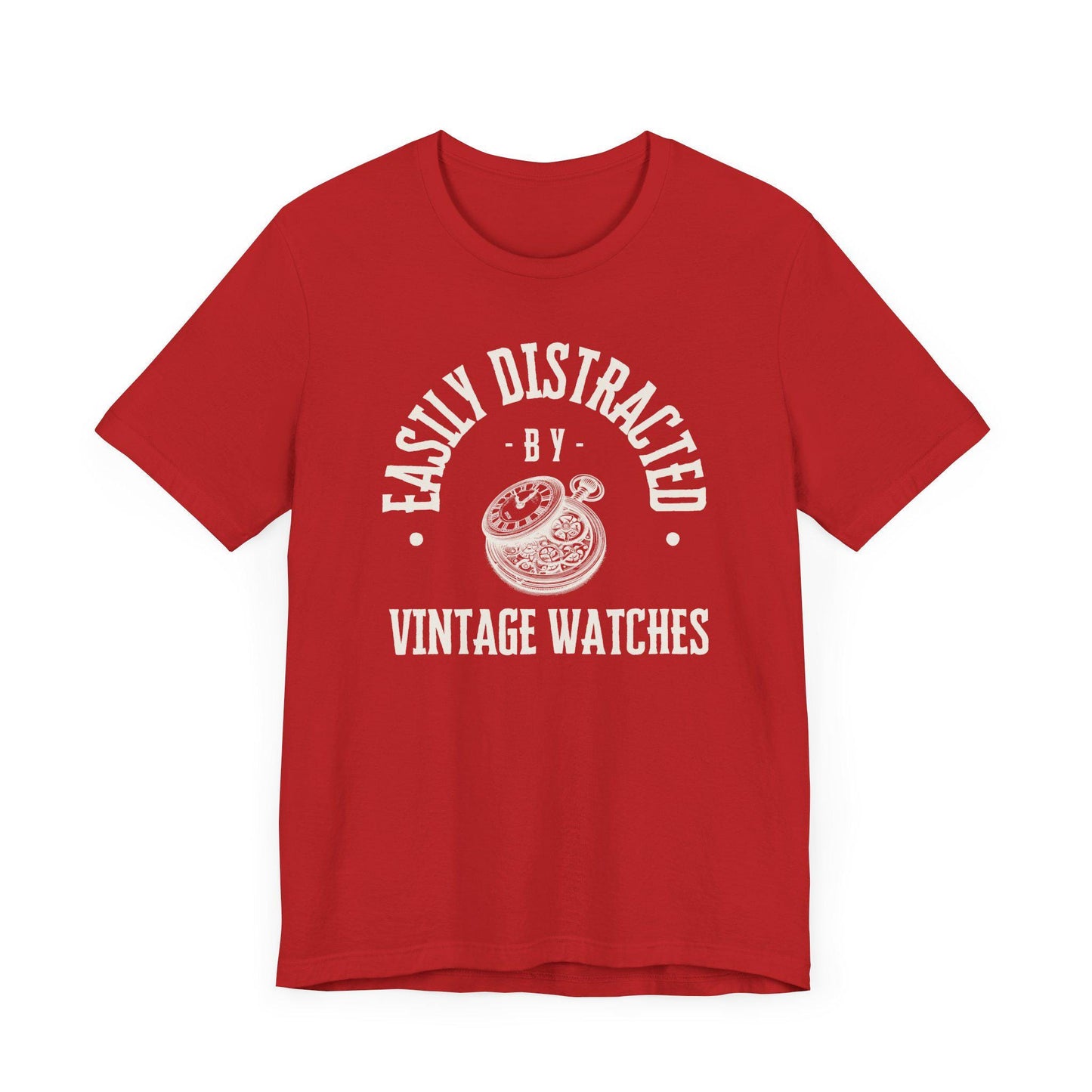 Easily Distracted by Vintage Watches Tee