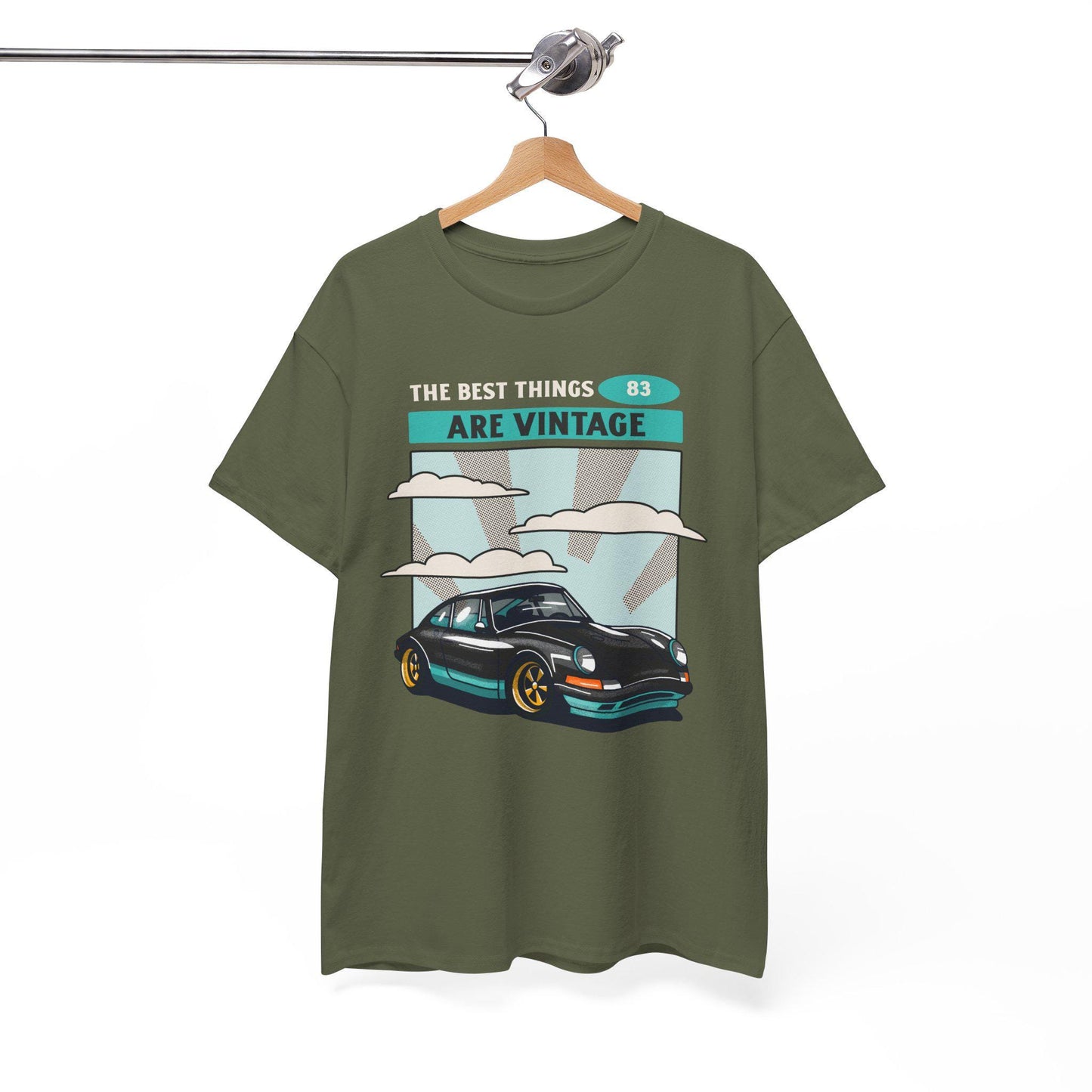 The Best Things are Vintage Personalized Car Tee