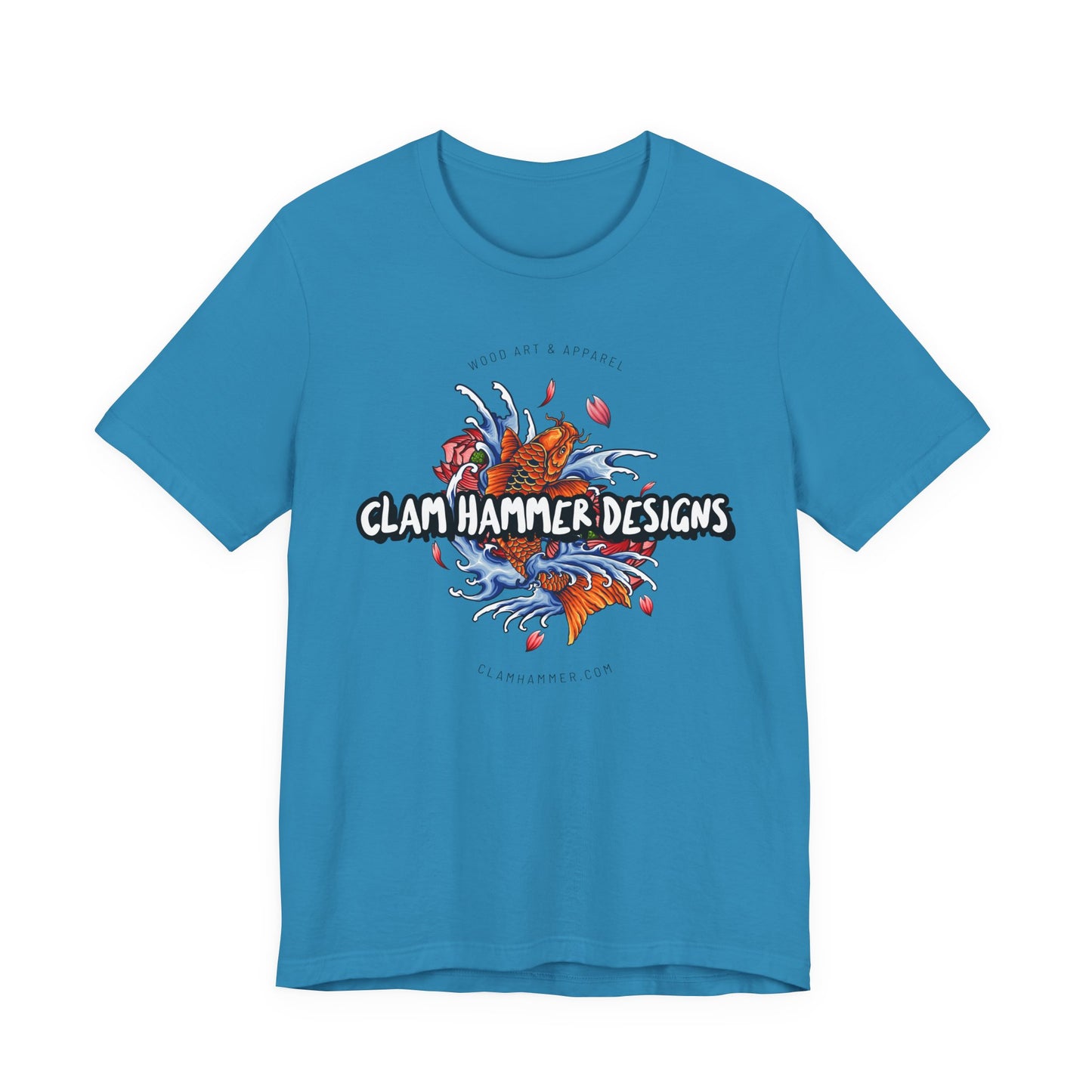 Clam Hammer Designs Official Japanese Koi Design