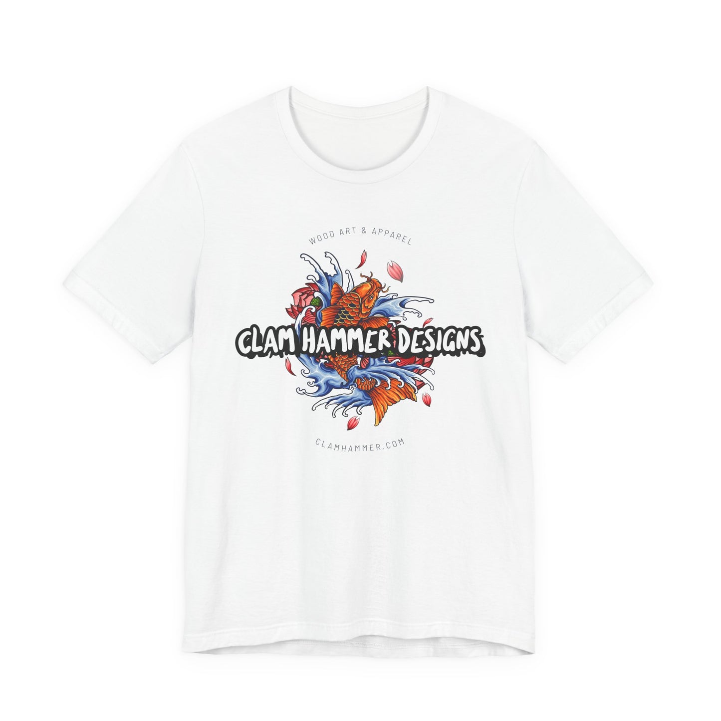 Clam Hammer Designs Official Japanese Koi Design