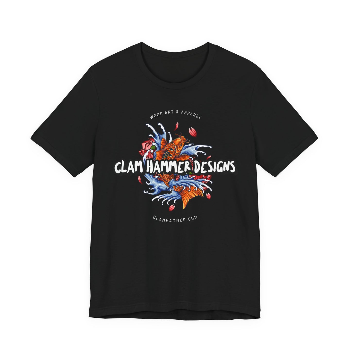 Clam Hammer Designs Official Japanese Koi Design