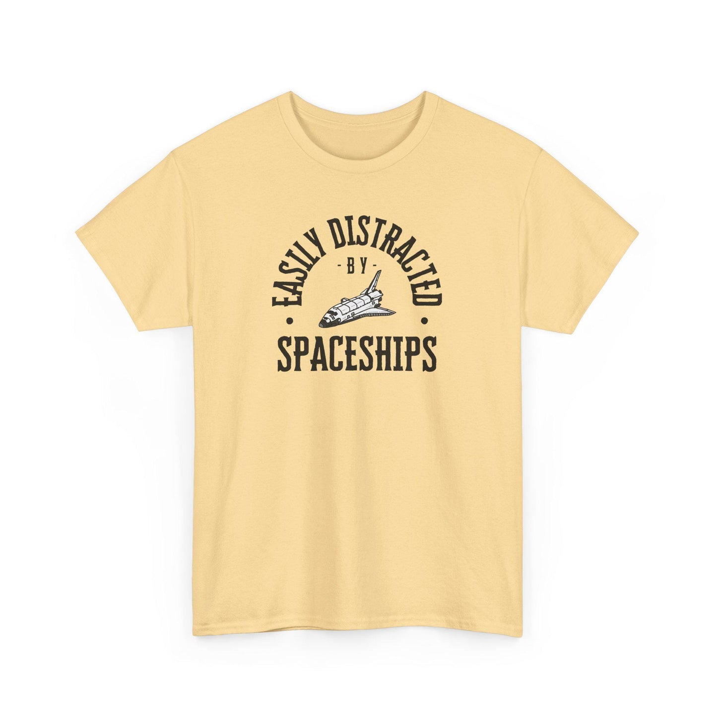 Easily Distracted By Spaceships Graphic Tee