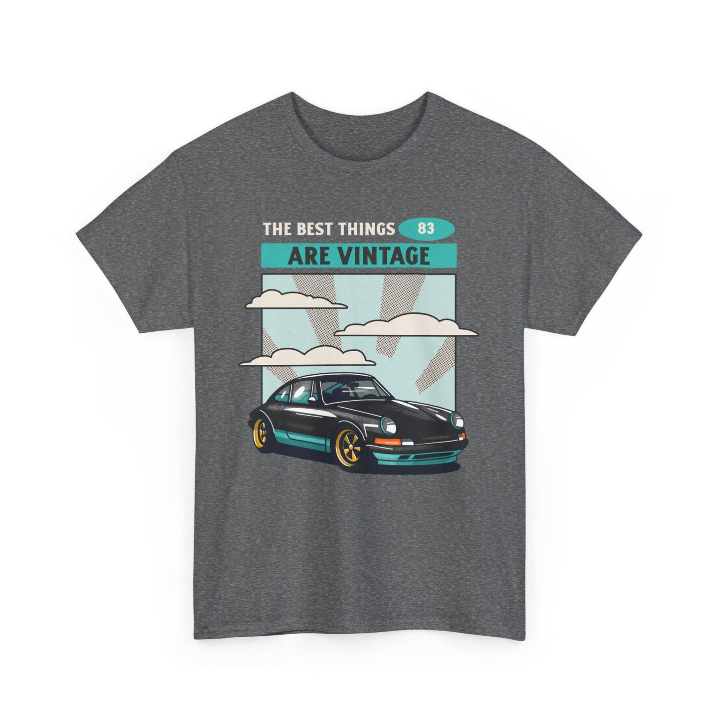 The Best Things are Vintage Personalized Car Tee
