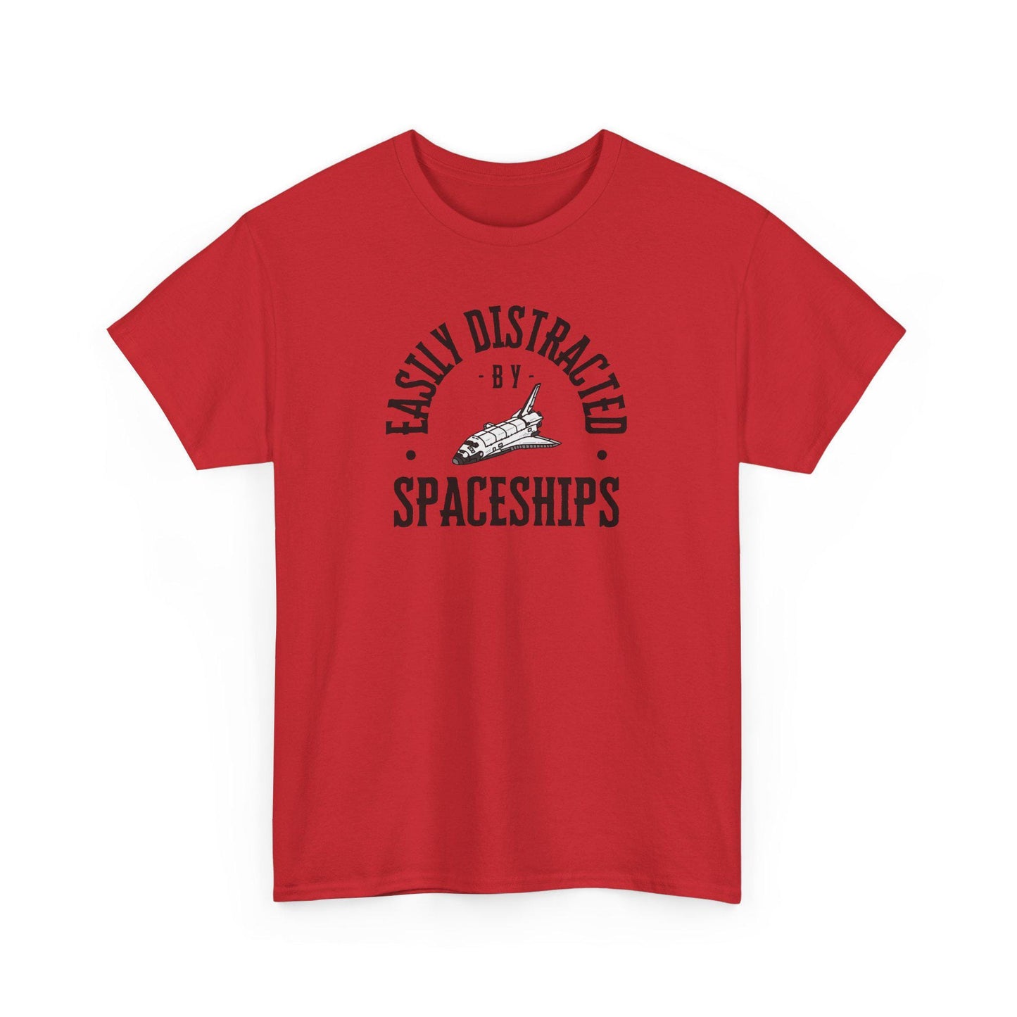 Easily Distracted By Spaceships Graphic Tee