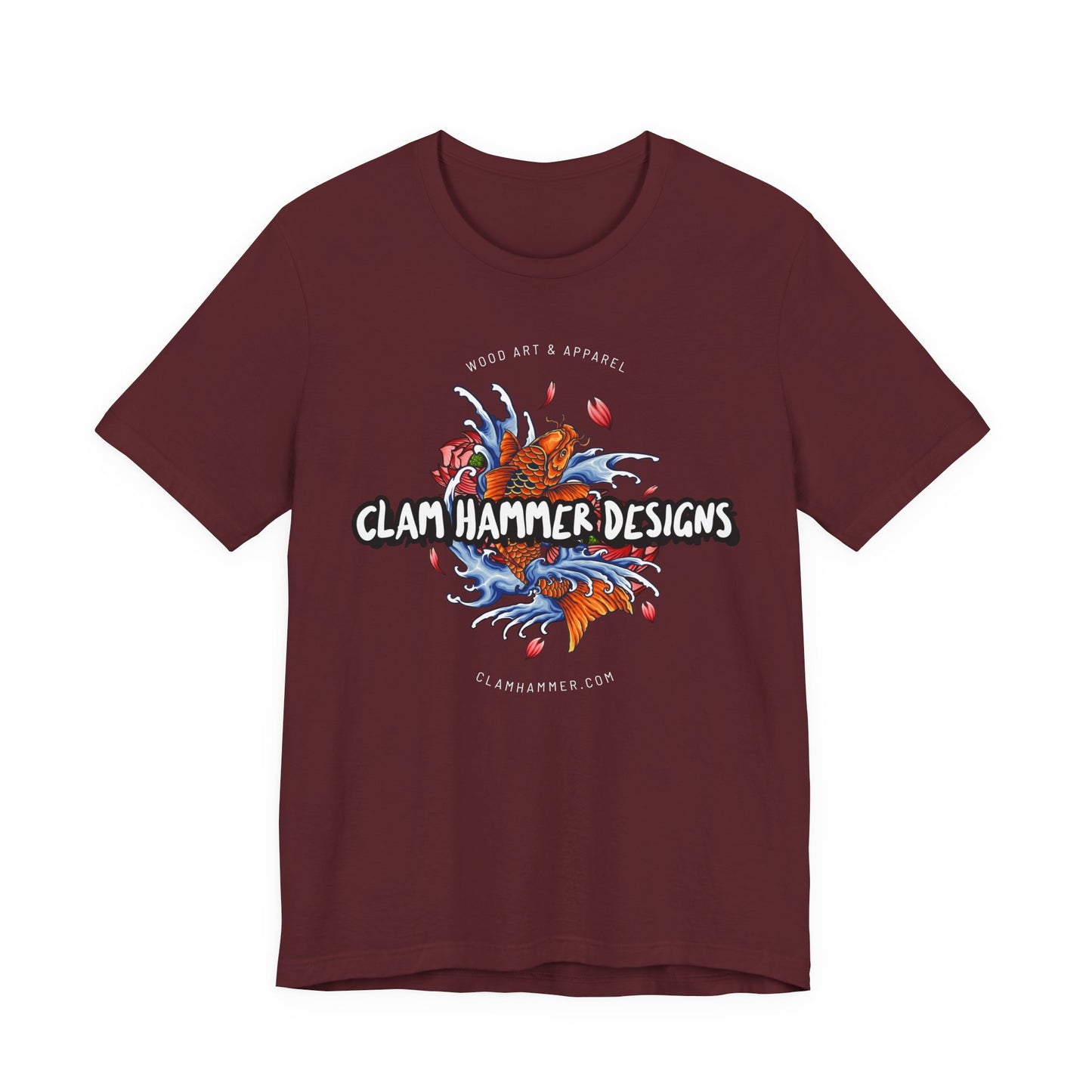Clam Hammer Designs Official Japanese Koi Design