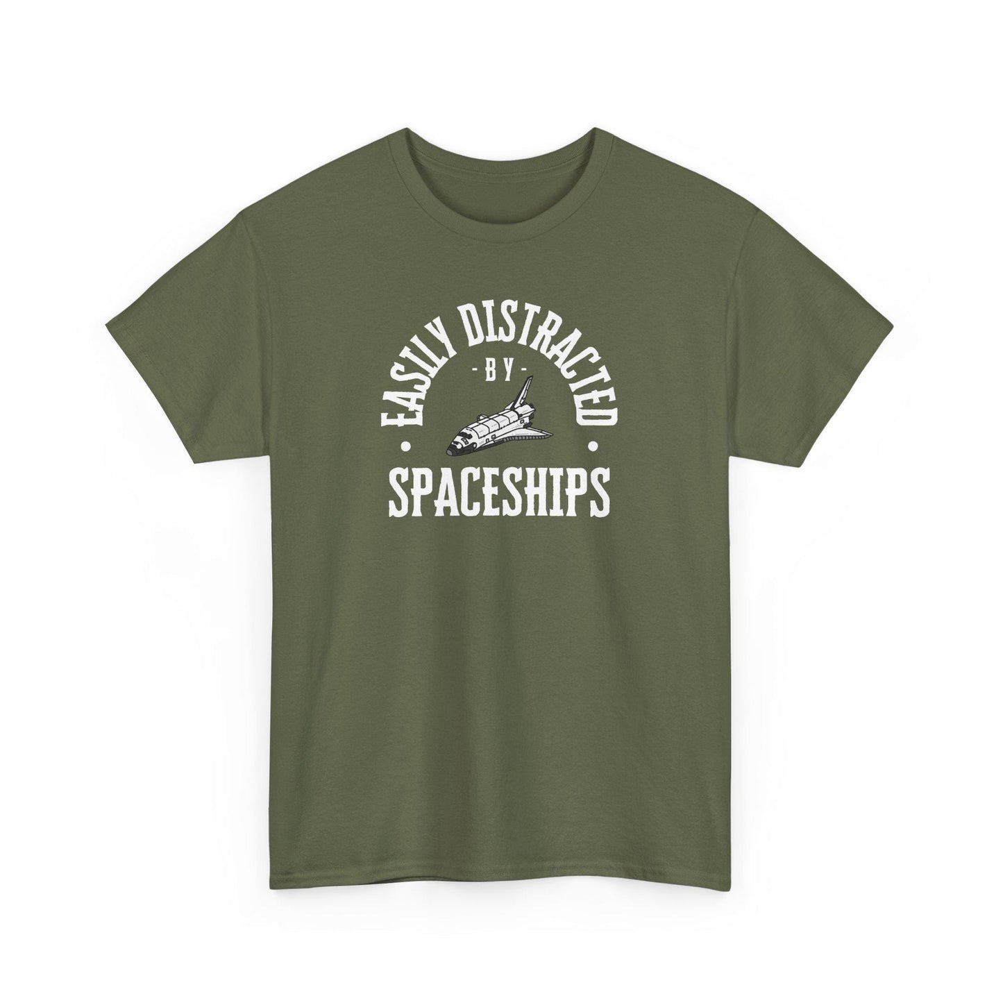 Easily Distracted By Spaceships Graphic Tee
