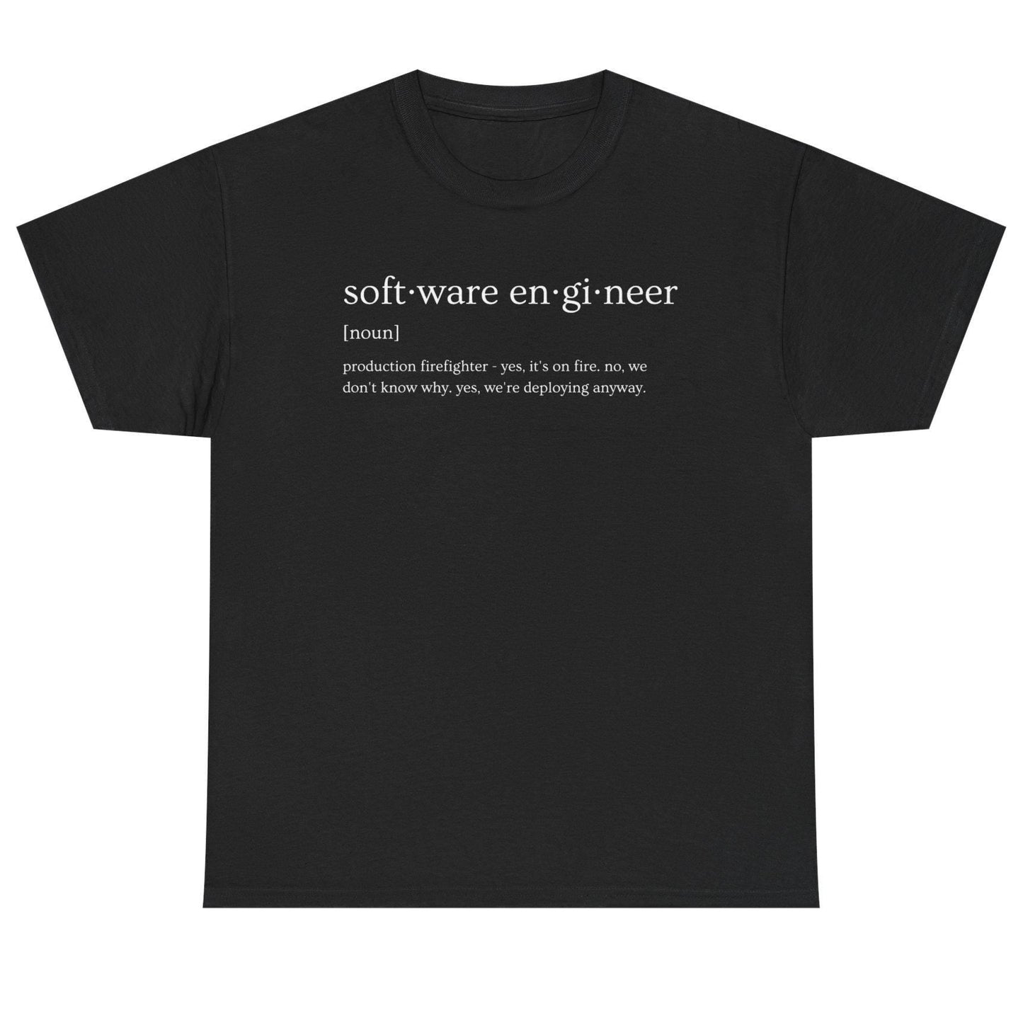 Funny Software Engineer Tee