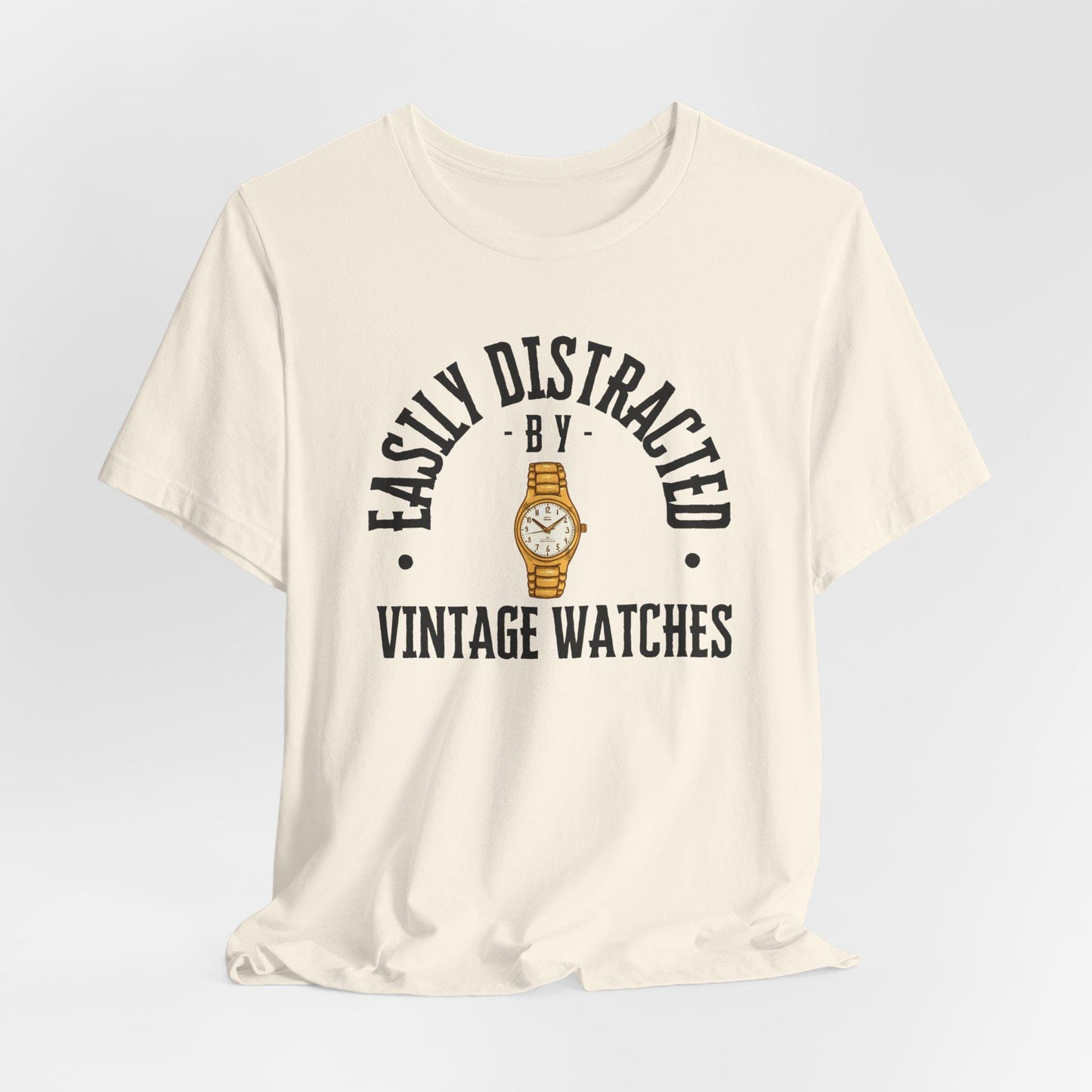 Easily Distracted by Vintage Watches Tee