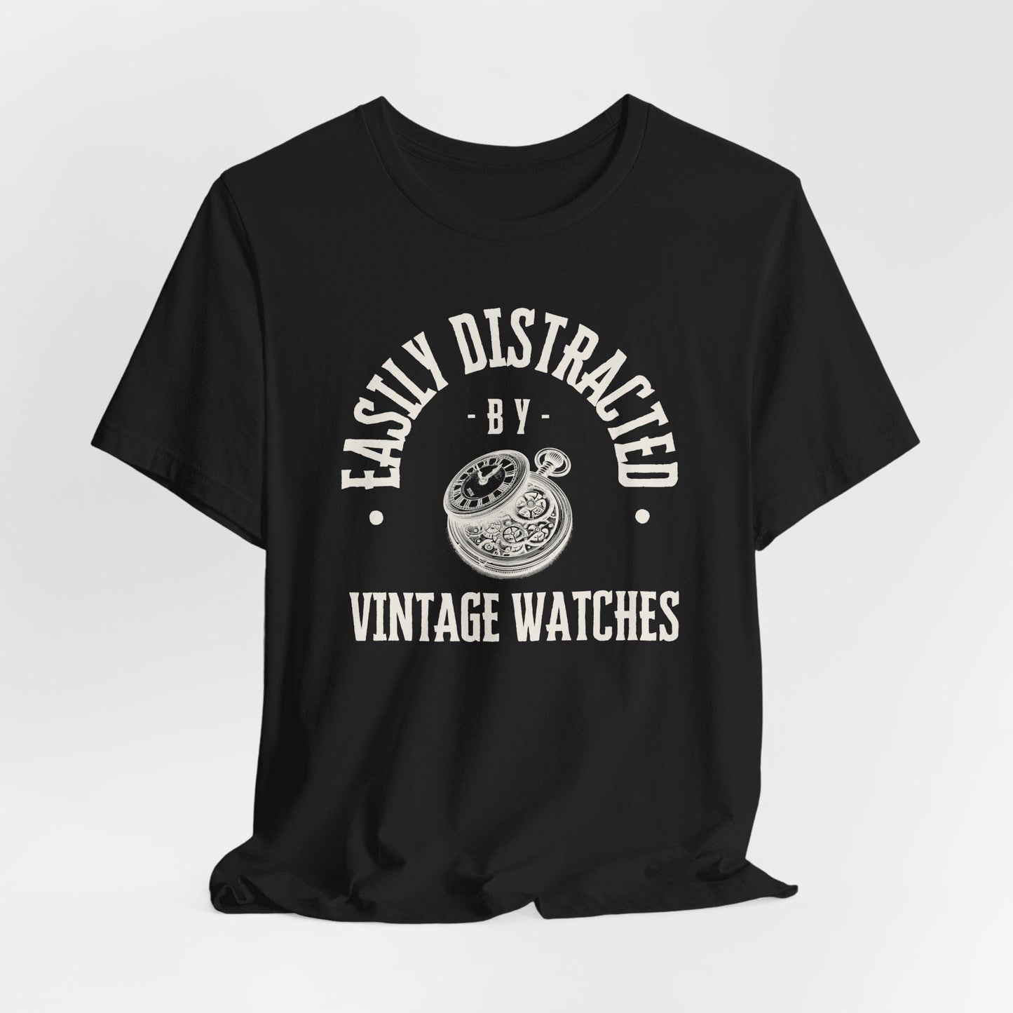 Easily Distracted by Vintage Watches Tee