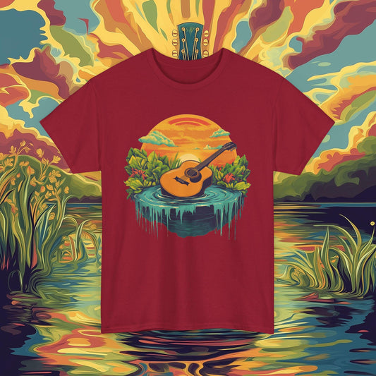 Psychedelic Guitar World Unisex Tee