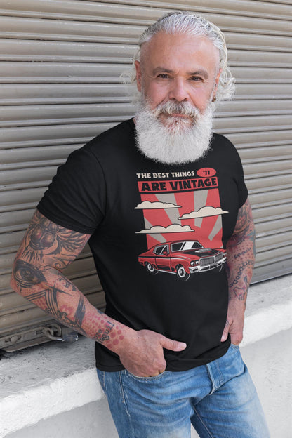 The Best Things are Vintage Heavy Cotton Tee