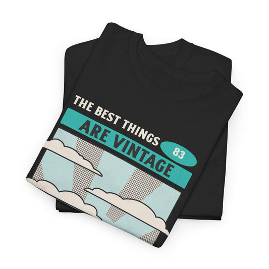 The Best Things are Vintage Personalized Car Tee
