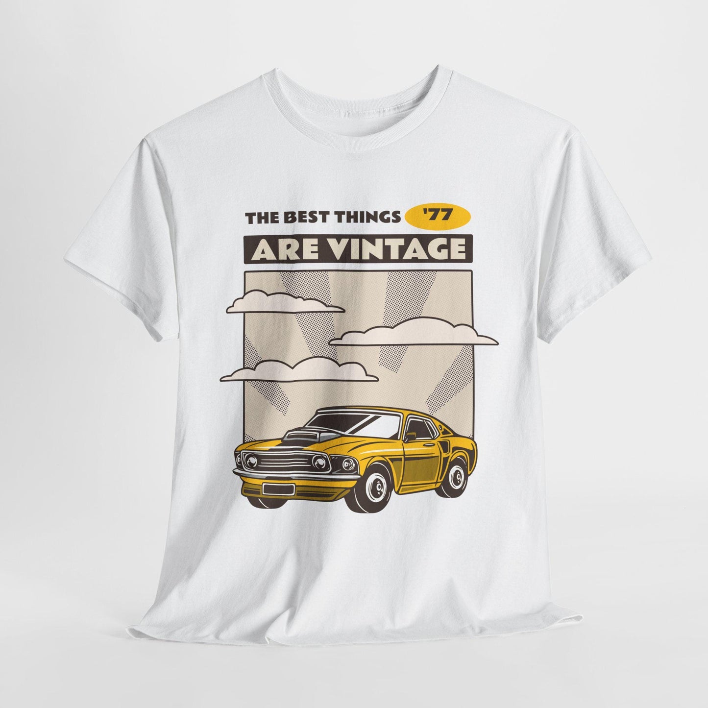 Best Things Are Vintage Personalized Tee