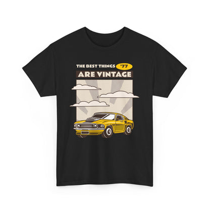 Best Things Are Vintage Personalized Tee