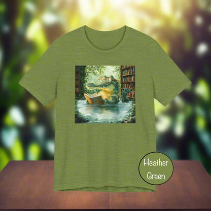 Alligator Reading Book T-Shirt