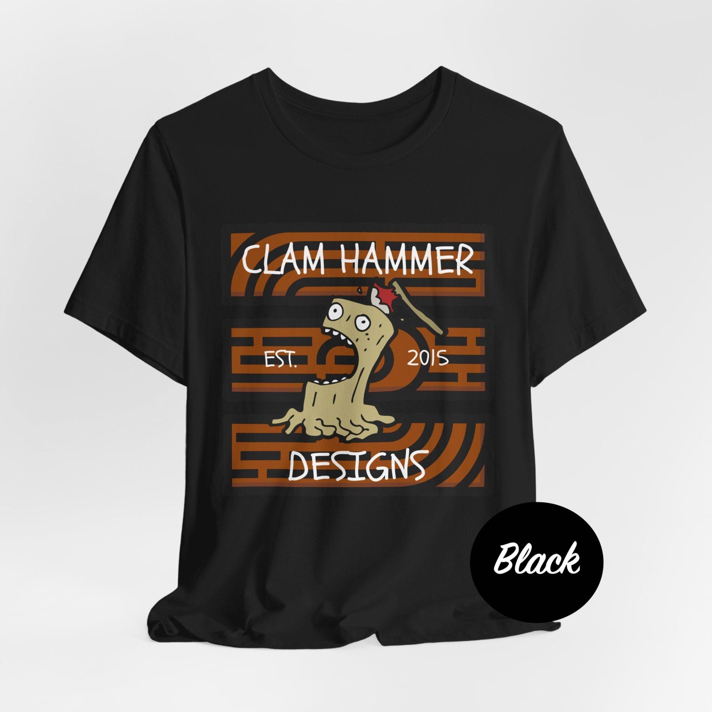 Official Clam Hammer Designs Logo Unisex Jersey Tee