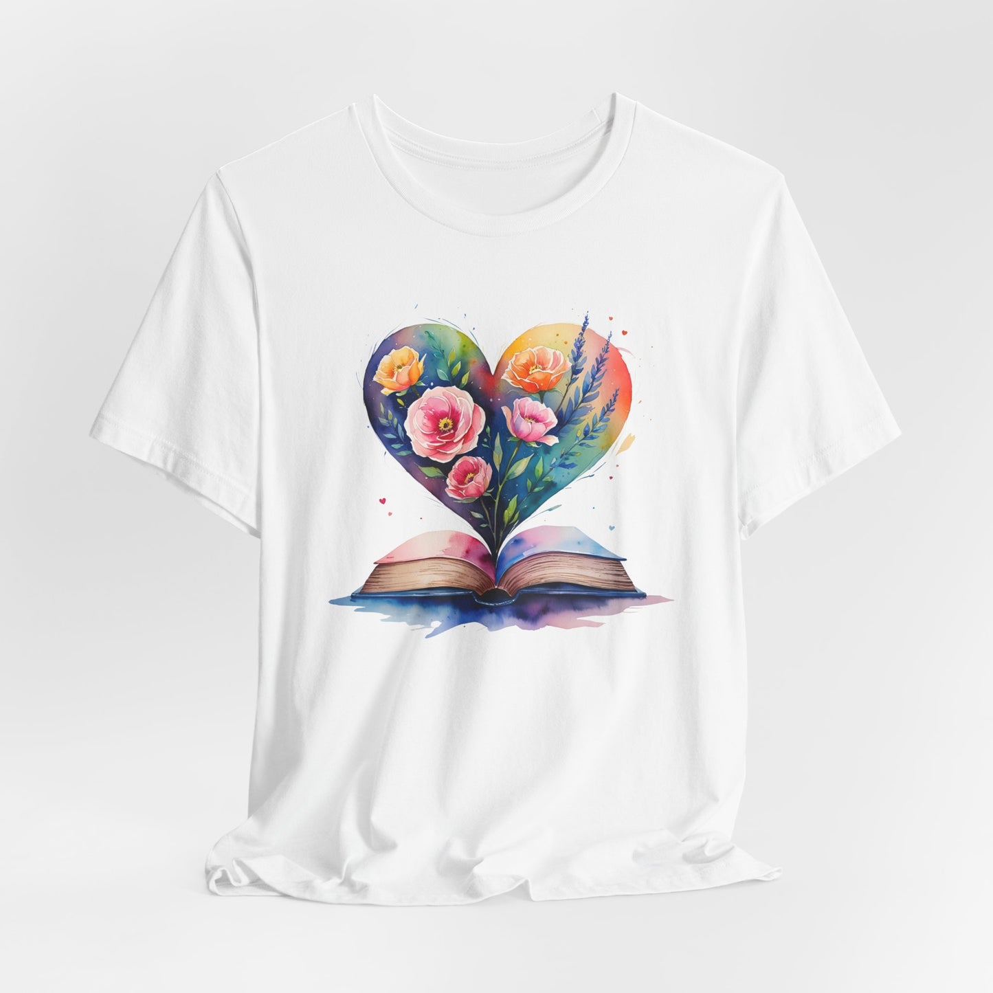 Floral Book Tee