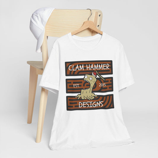 Official Clam Hammer Designs Logo Unisex Jersey Tee
