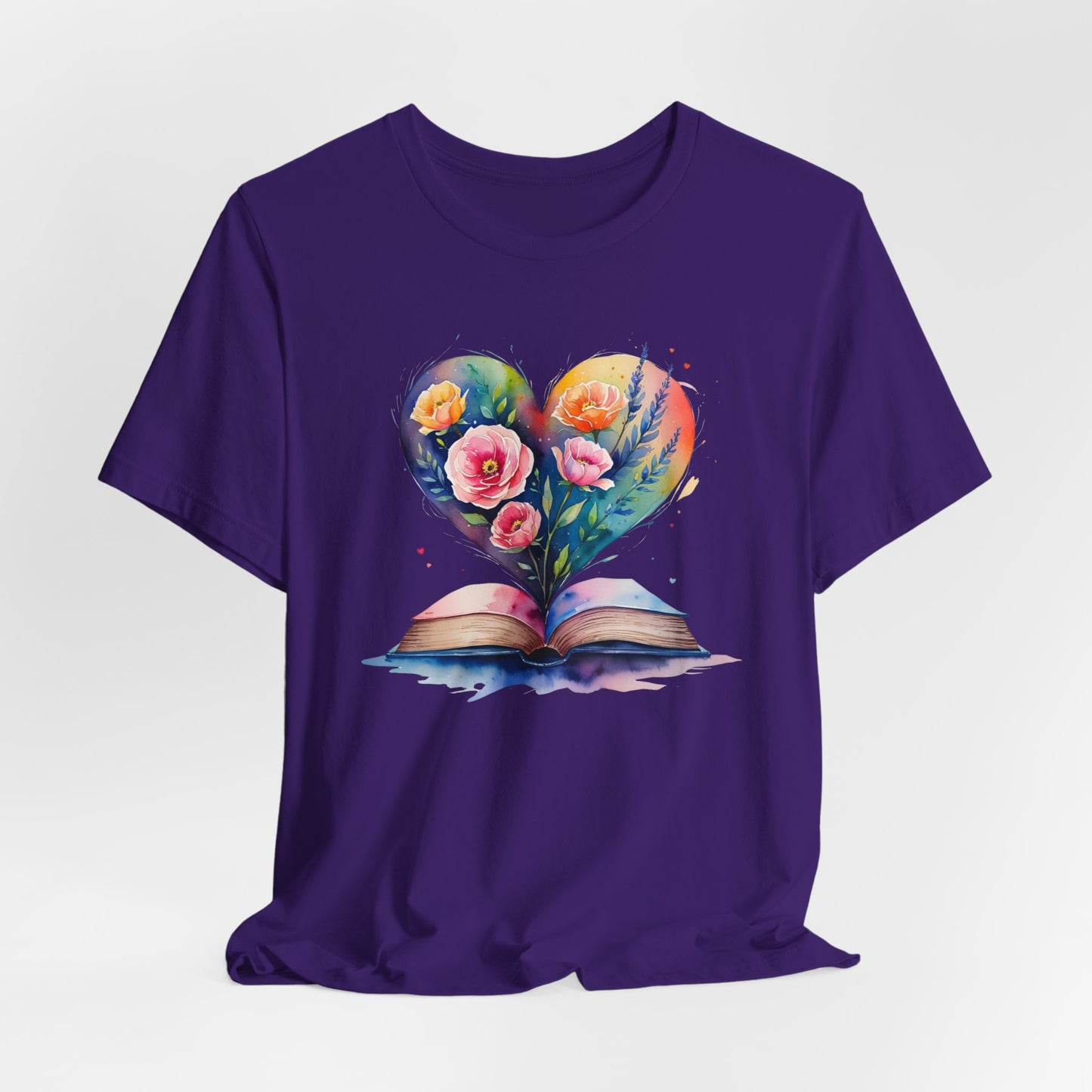 Floral Book Tee