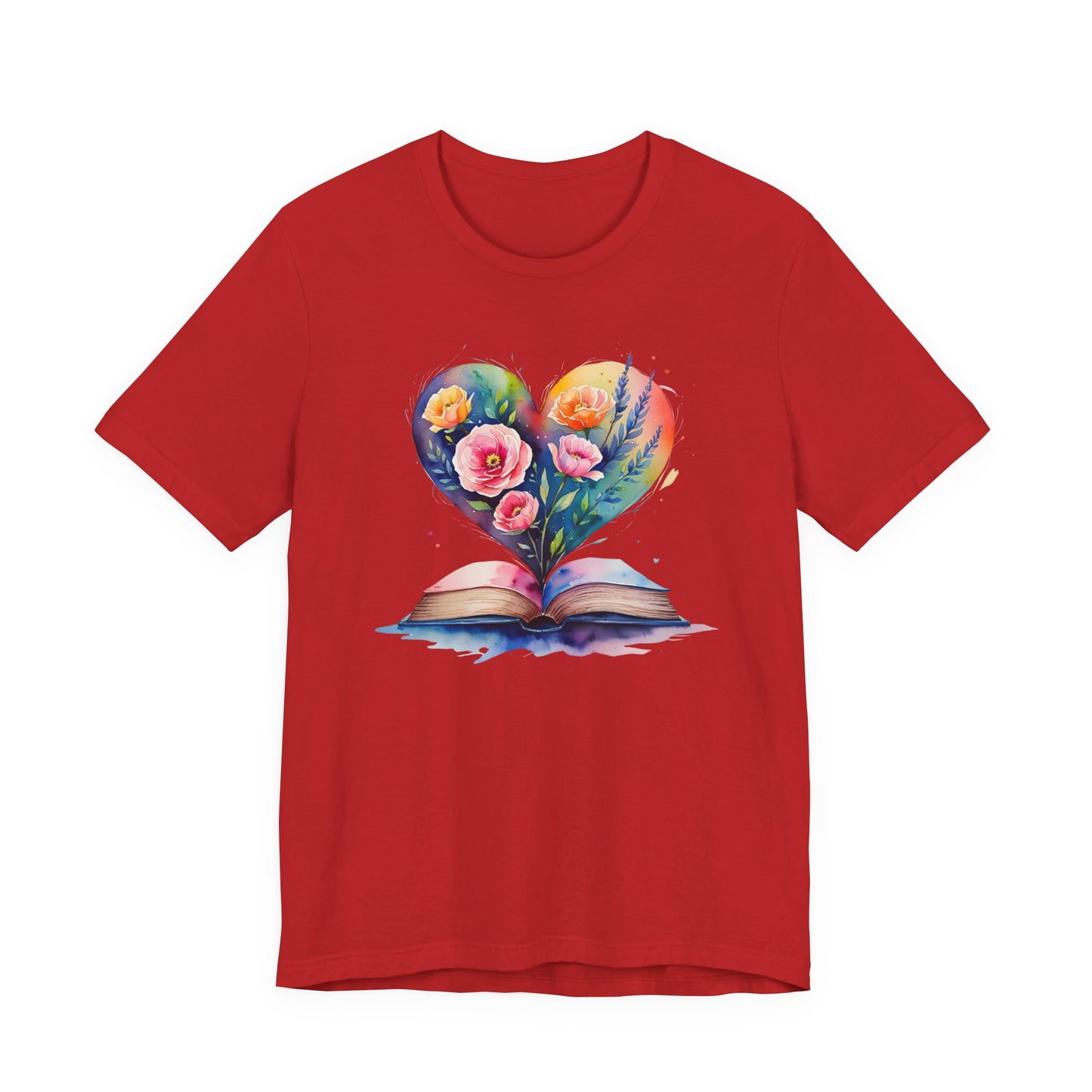 Floral Book Tee