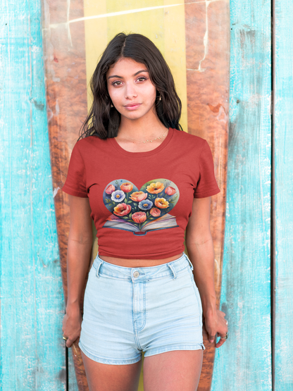 Floral Heart Tee