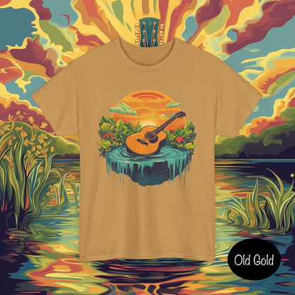 Psychedelic Guitar World Unisex Tee