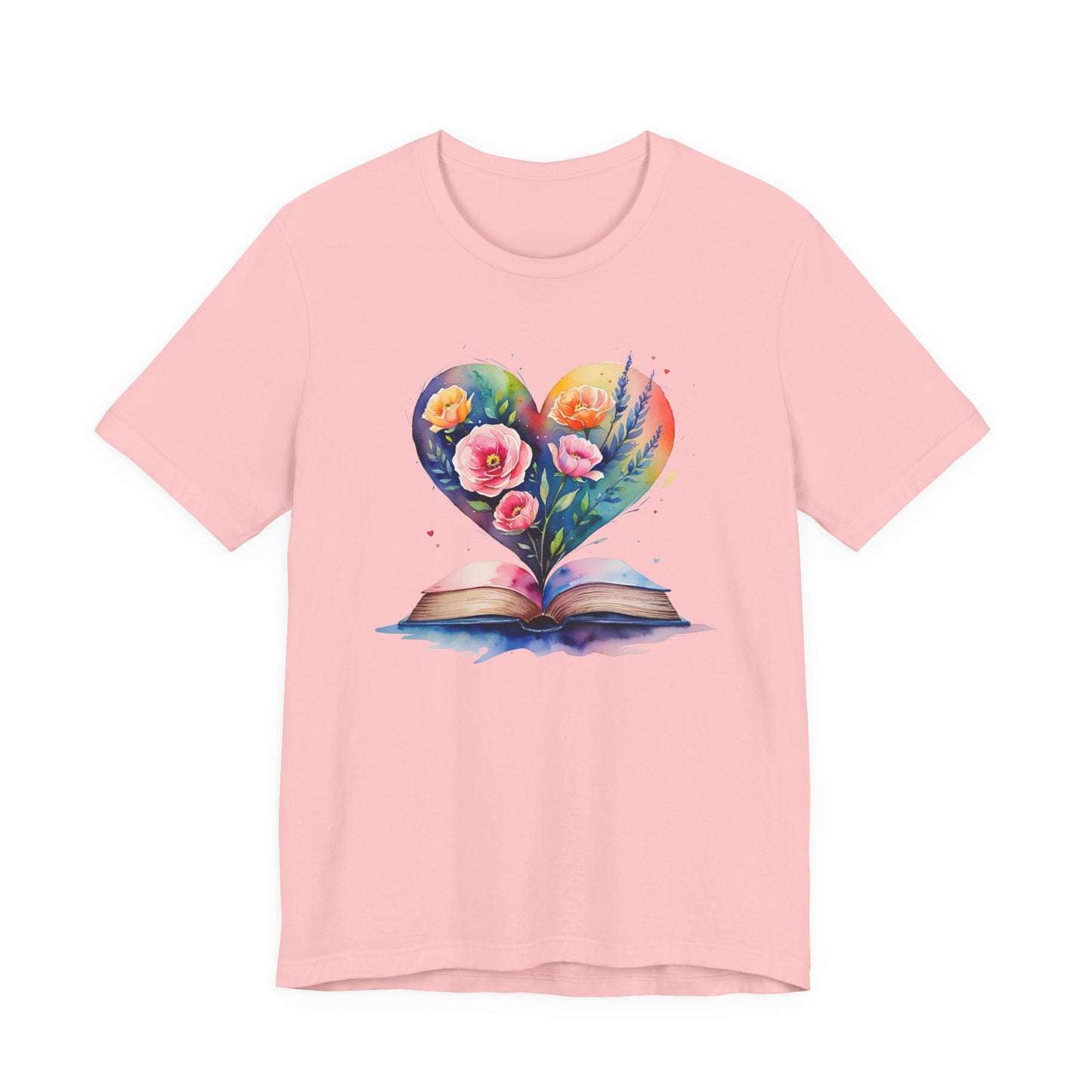Floral Book Tee