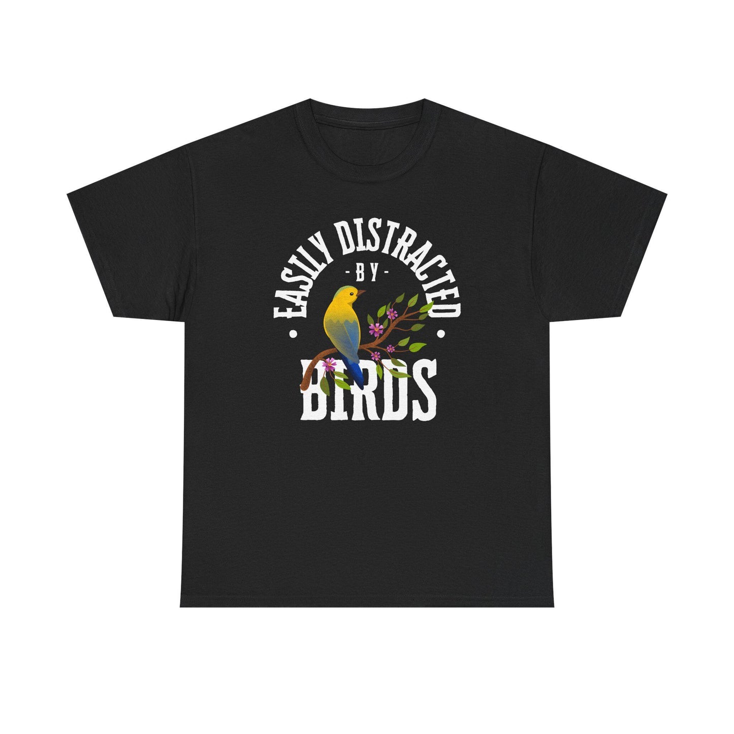 Easily Distracted by Birds Unisex Tee