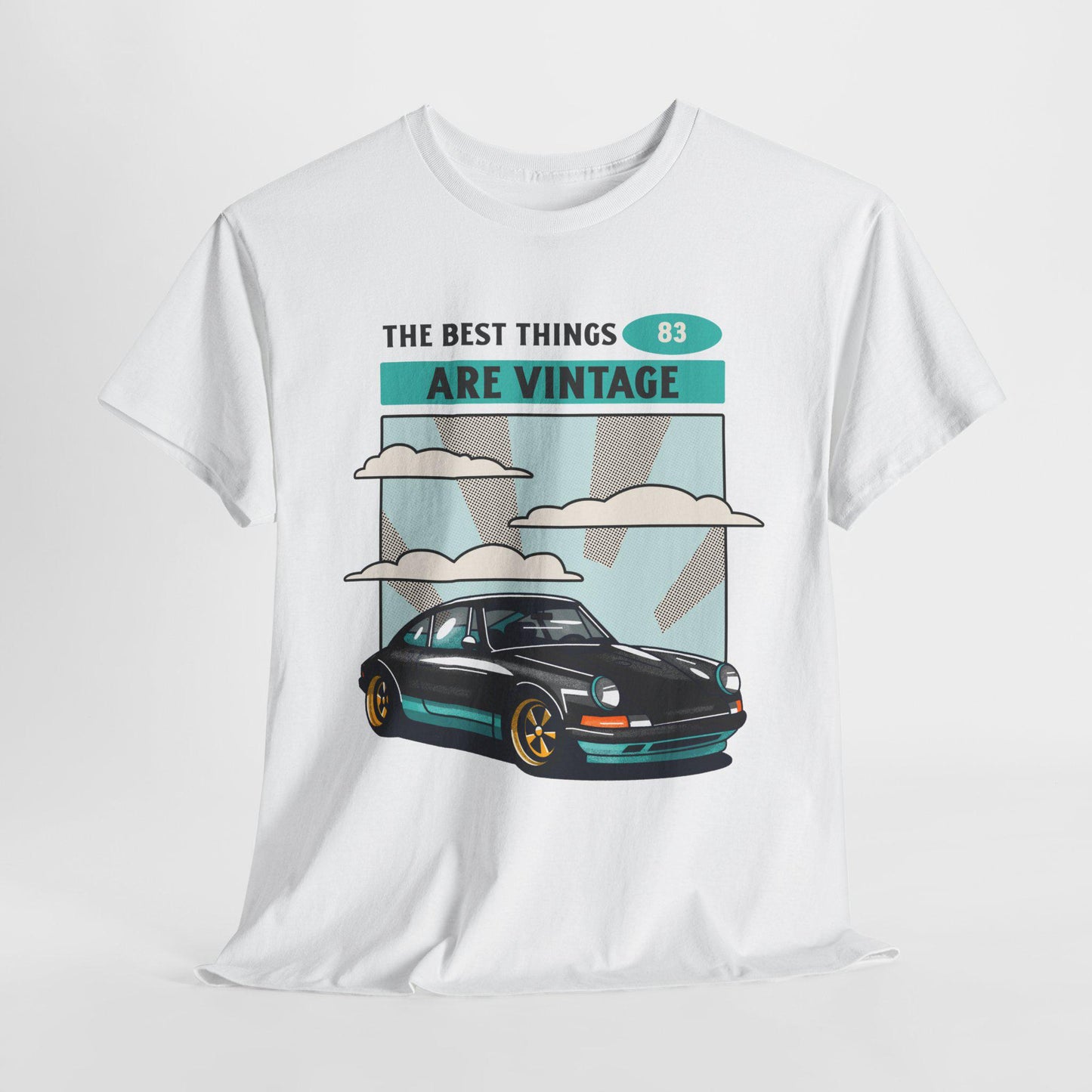 The Best Things are Vintage Personalized Car Tee