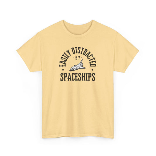 Easily Distracted By Spaceships Graphic Tee
