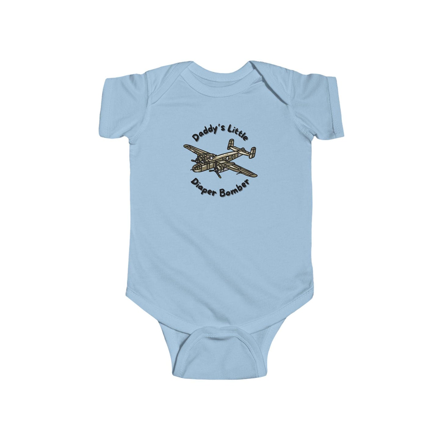 Personalized Infant Onesie with Airplane Theme