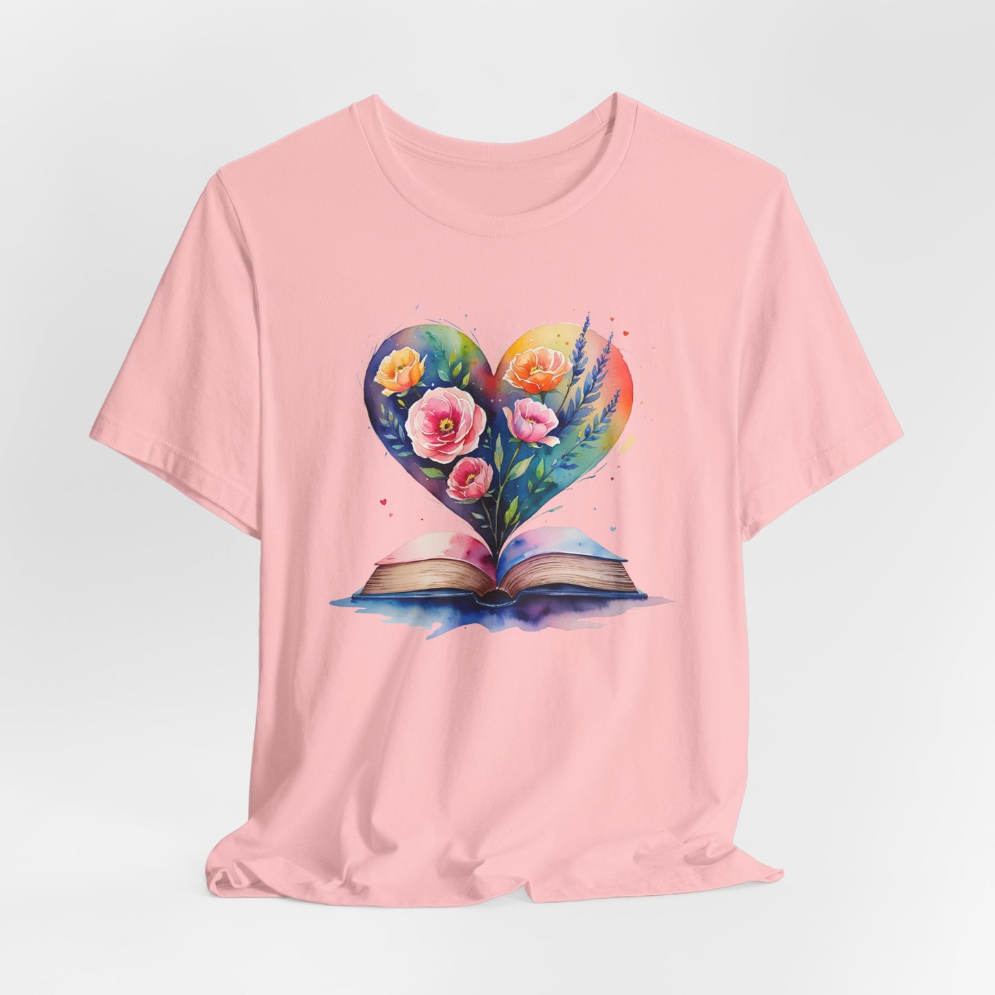 Floral Book Tee