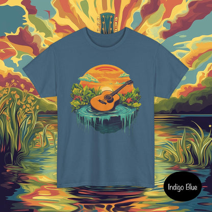 Psychedelic Guitar World Unisex Tee