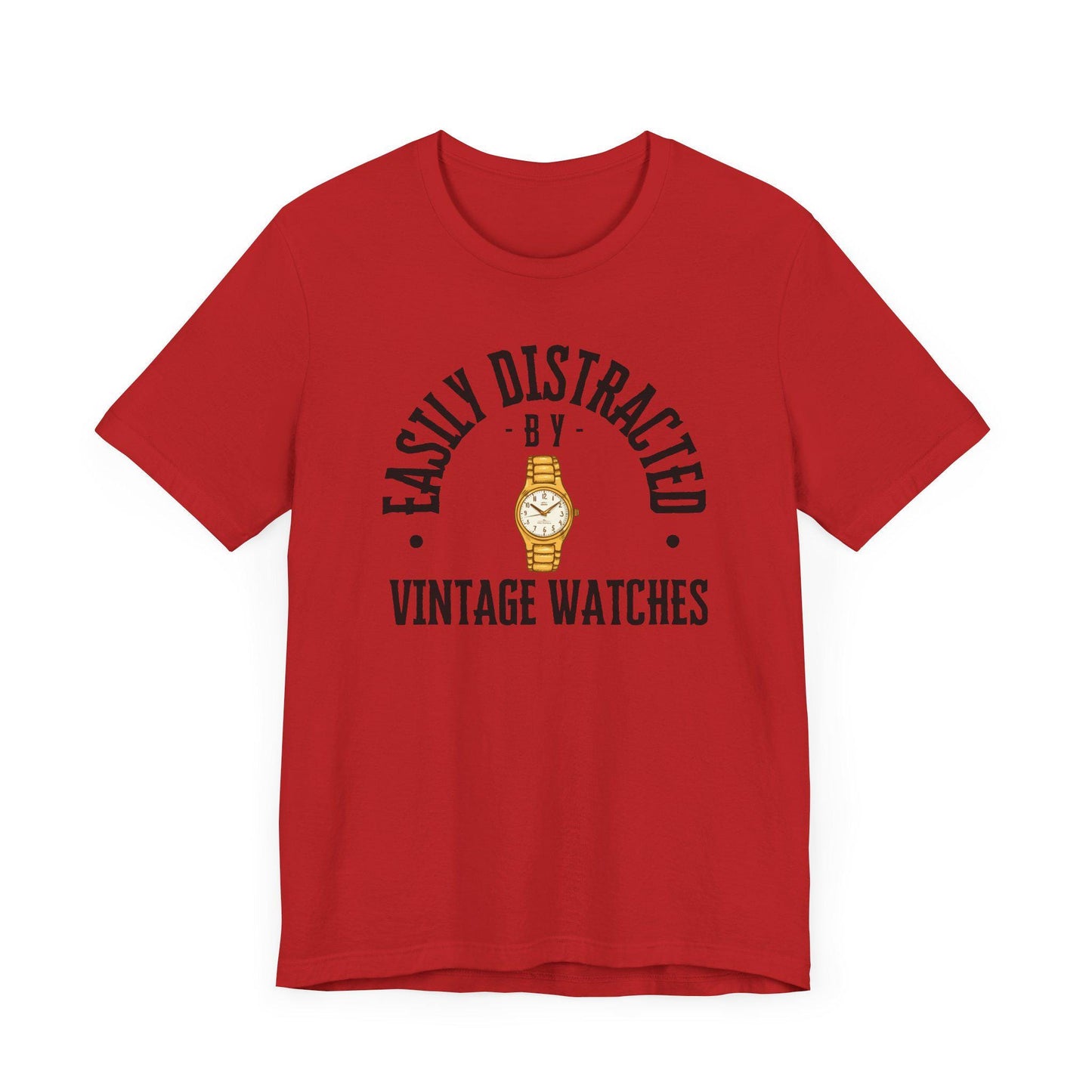 Easily Distracted by Vintage Watches Tee