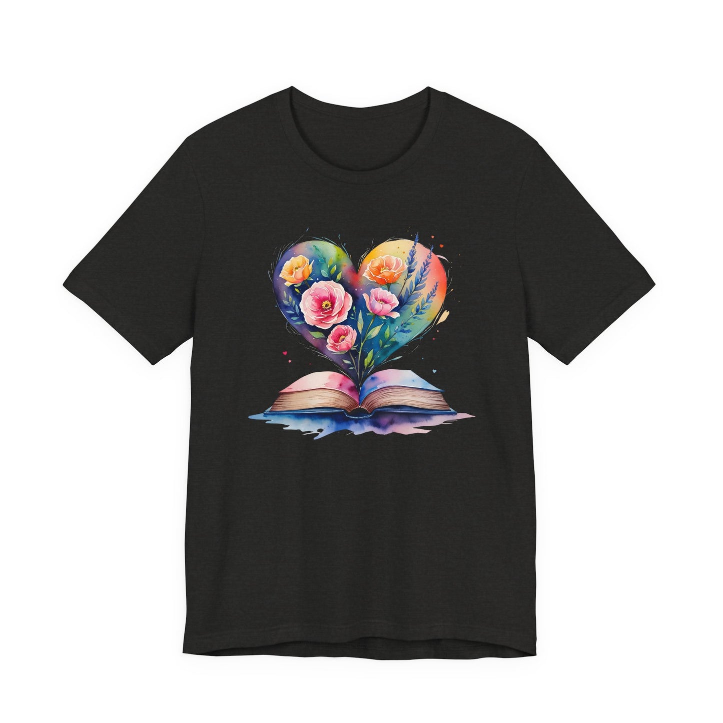 Floral Book Tee