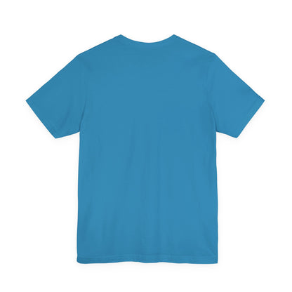 Colorful Book-Love Tee in Heart Shaped Watercolors with Space Cloud Vibes