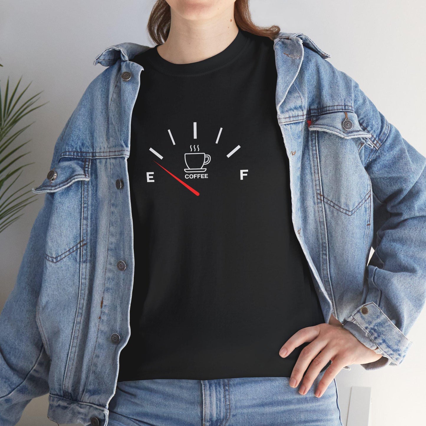 Coffee Lover Gauge Unisex Heavy Cotton Tee