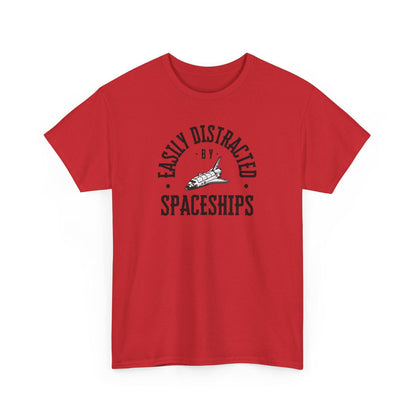 Easily Distracted By Spaceships Graphic Tee