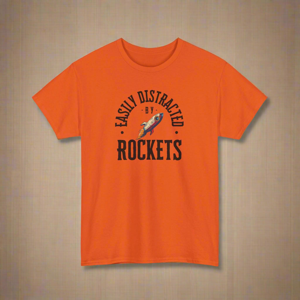 Easily Distracted By Rockets Tee
