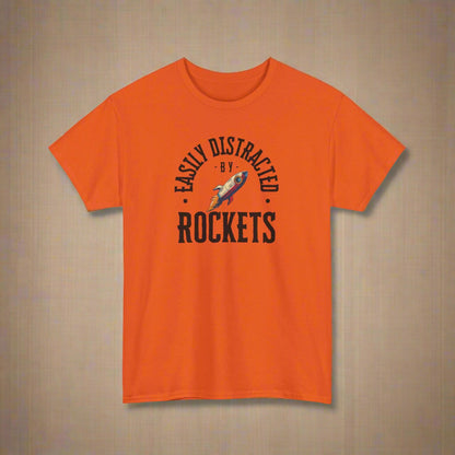 Easily Distracted By Rockets Tee