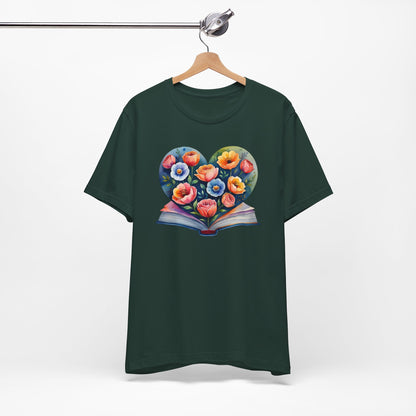 Floral Heart Tee