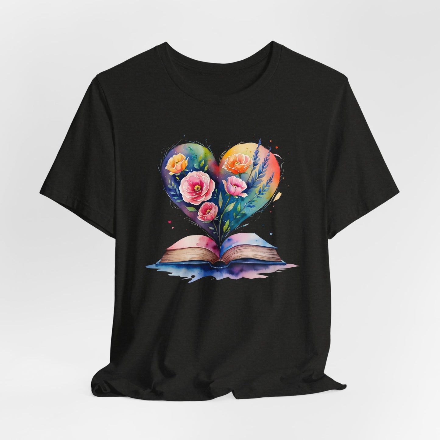 Floral Book Tee