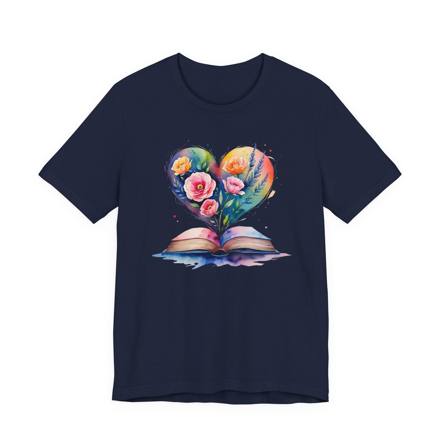 Floral Book Tee