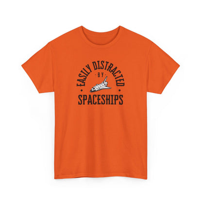 Easily Distracted By Spaceships Graphic Tee