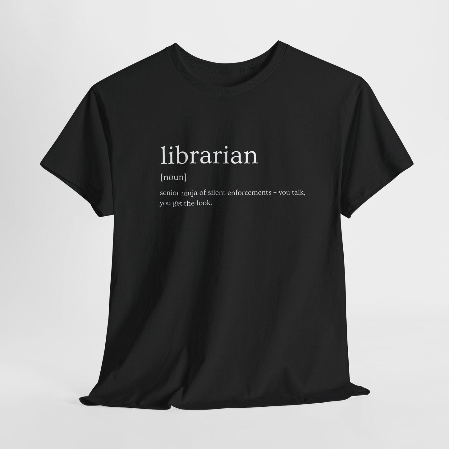 Funny Sarcastic Librarian Definition Tee Shirt