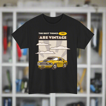 Best Things Are Vintage Personalized Tee
