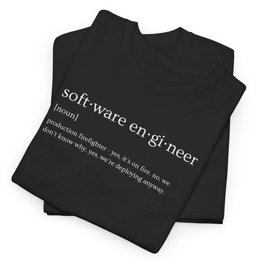 Funny Software Engineer Tee