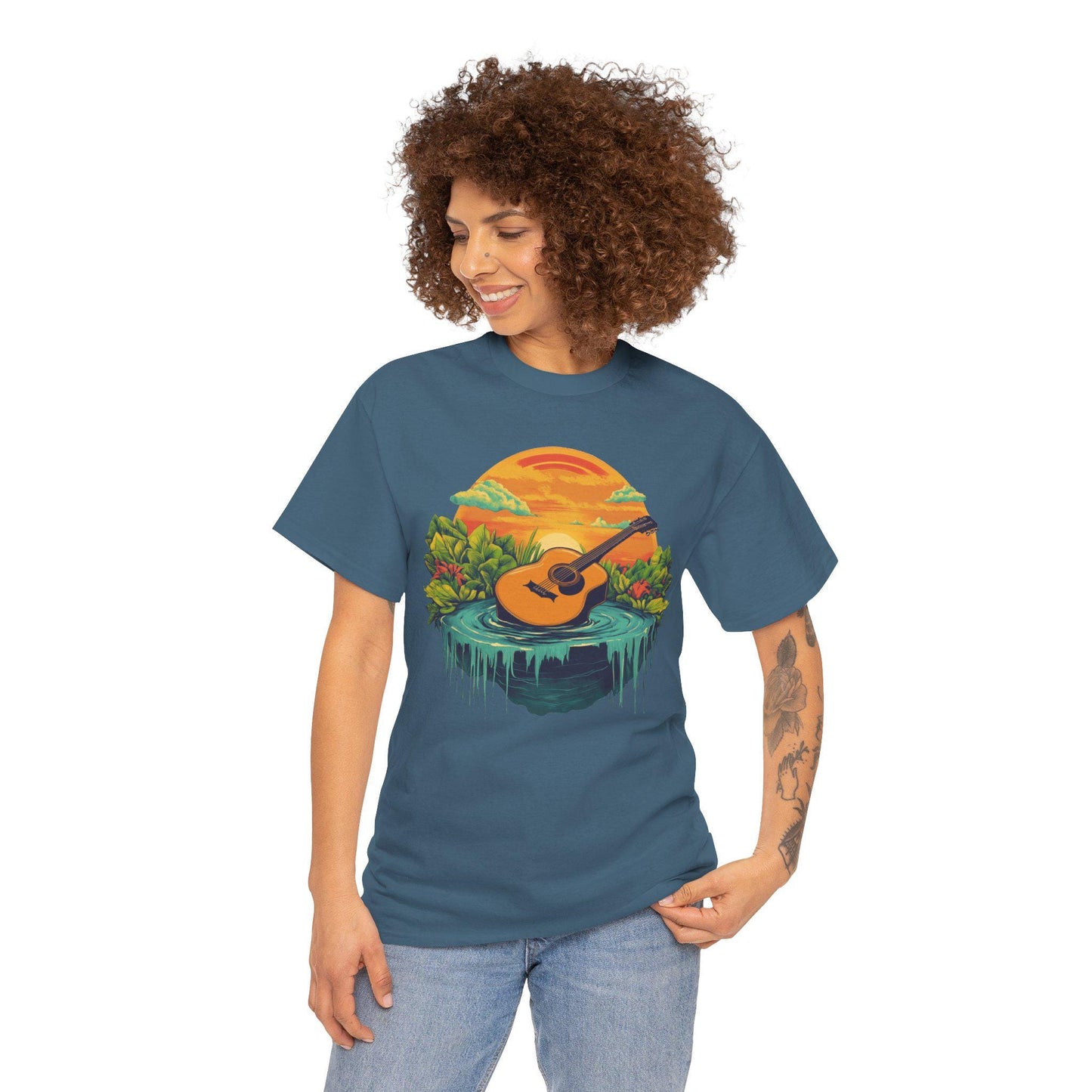 Psychedelic Guitar World Unisex Tee