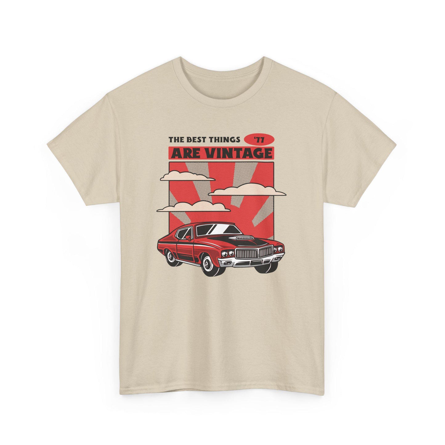 The Best Things are Vintage Heavy Cotton Tee