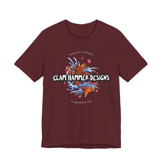 Clam Hammer Designs Official Japanese Koi Design
